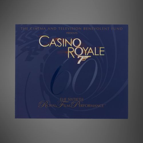 Front Cover - World Royal Premiere Brochure, Casino Royale (2006)