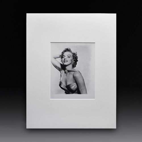Marilyn Monroe Vintage Publicity Photograph - Gown And Jewels