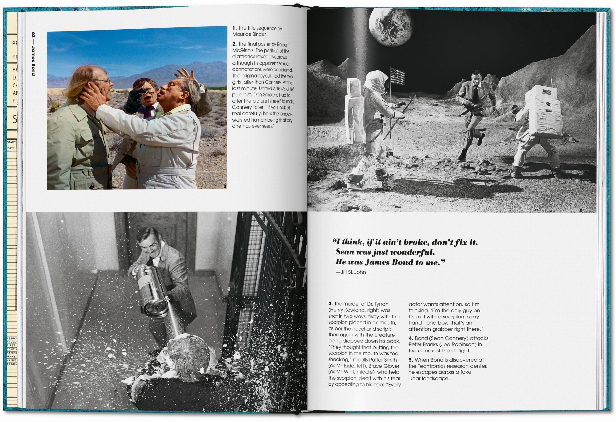 The James Bond Archives. The Complete Films, Bond escapes