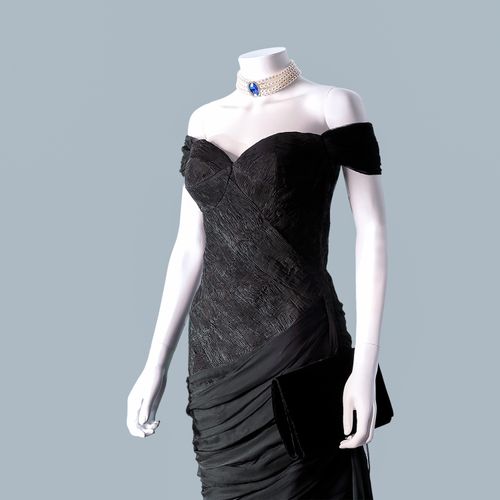 Princess Diana's Revenge Dress, Worn By Elizabeth Debicki in The Crown available for exhibition