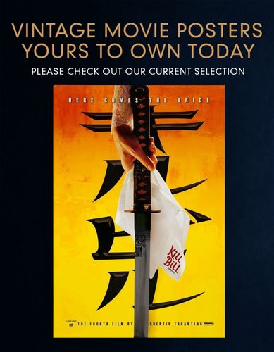 Genuine Vintage Movie Posters for Sale