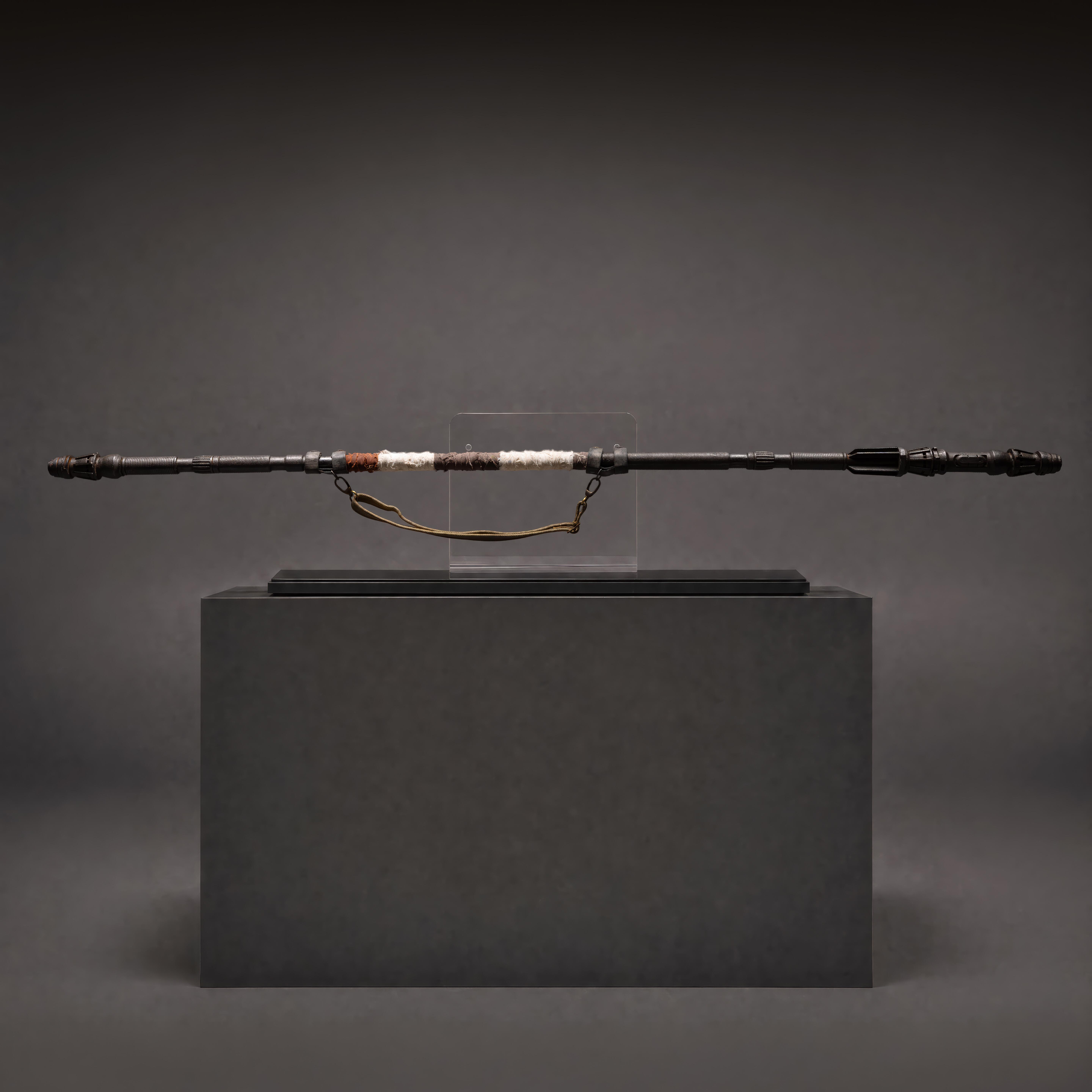 Podium View Star Wars: The Force Awakens (2015) — Rey's Production-Made Hero Staff