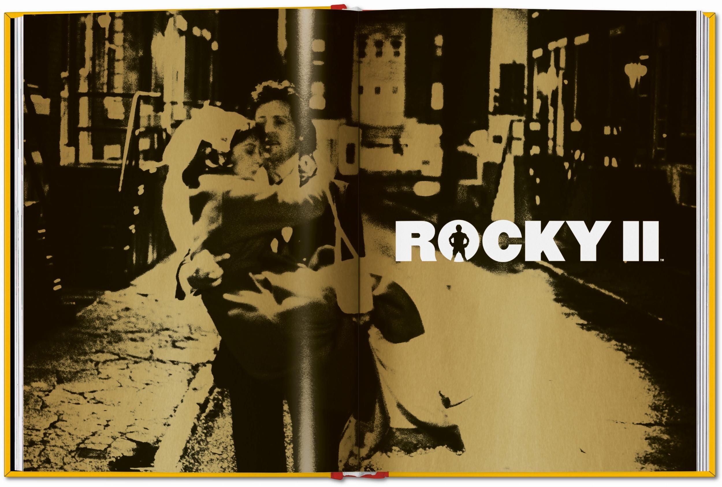 Rocky. The Complete Films. Sepia photograph from Rocky 2