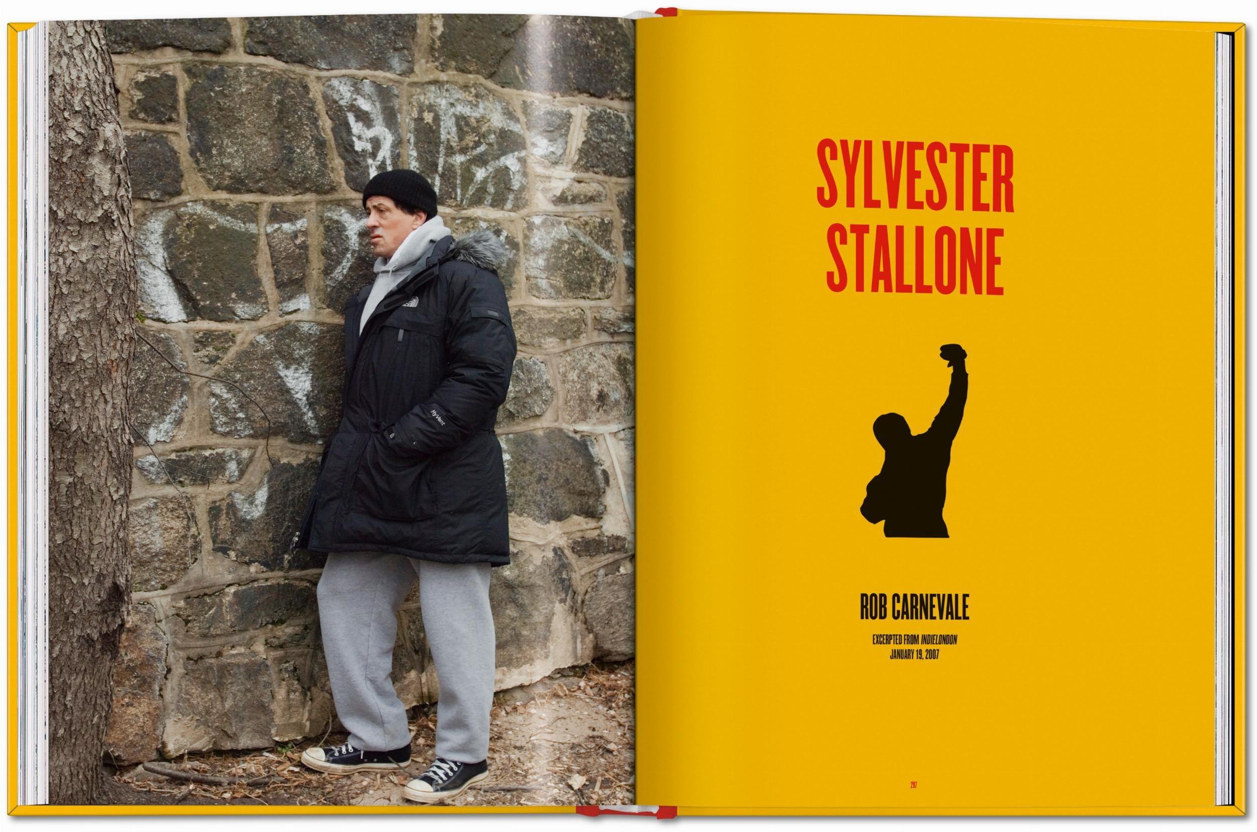 Rocky. The Complete Films, Sylvester Stallone against a wall