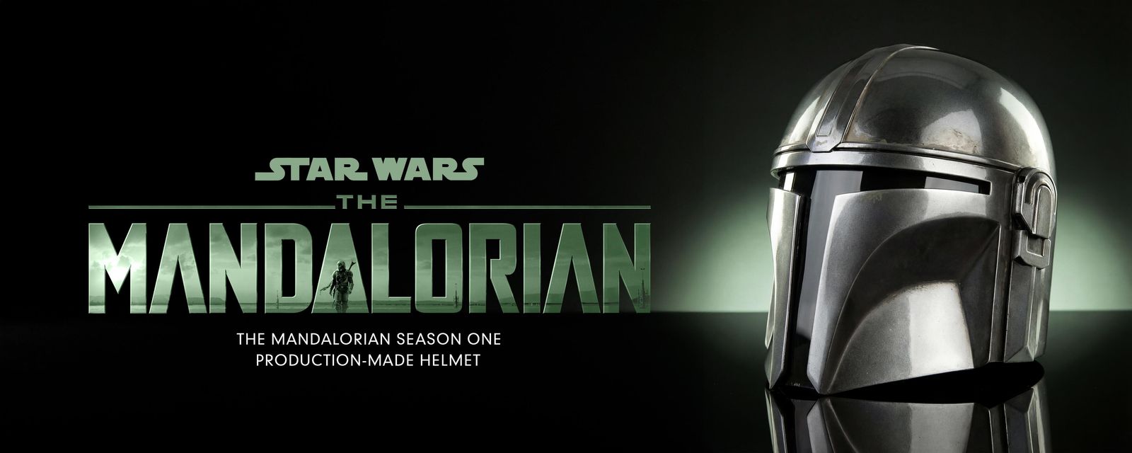 A Production-Made Mandalorian Hero Helmet for Sale