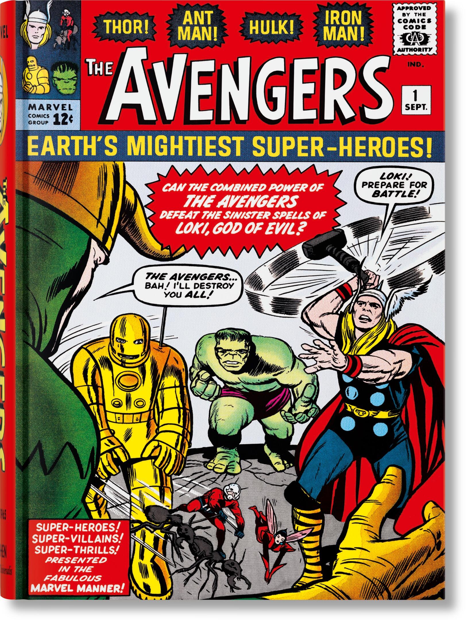 Marvel Comics Library. Avengers. 1963–1965 front cover