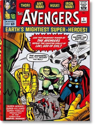 Marvel Comics Library. Avengers. 1963–1965 front cover