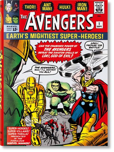 Marvel Comics Library. Avengers. 1963–1965, front cover