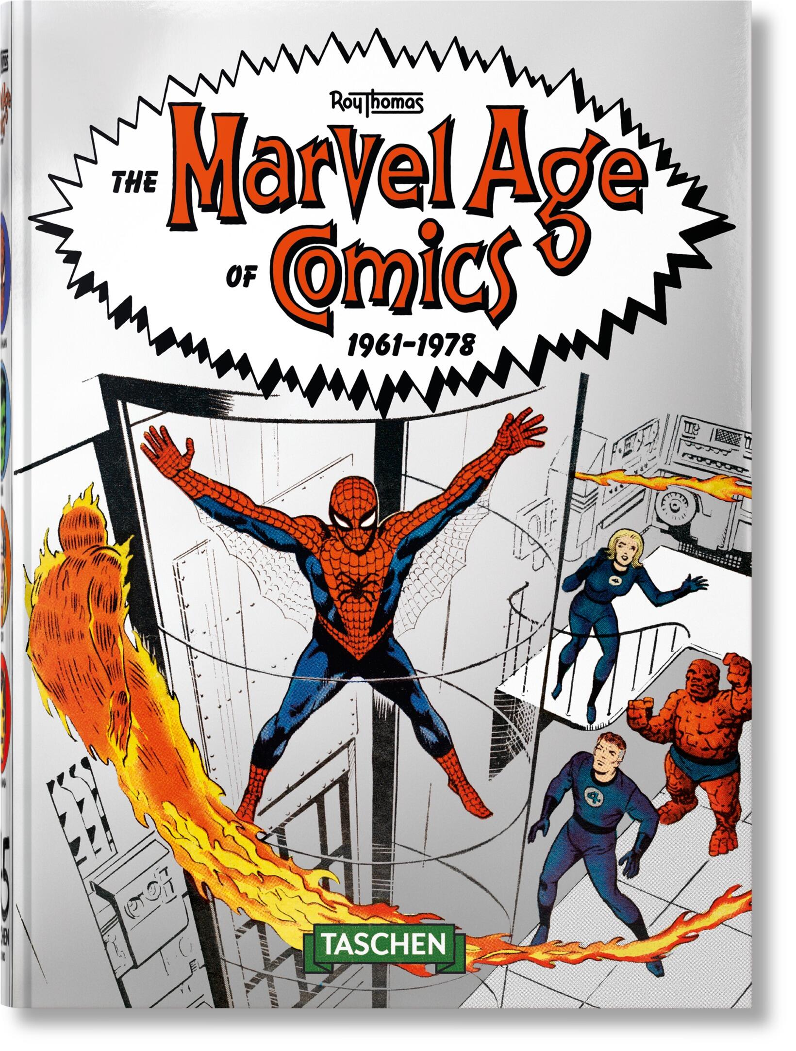 The Marvel Age of Comics 1961–1978. 45th Ed. Book Cover