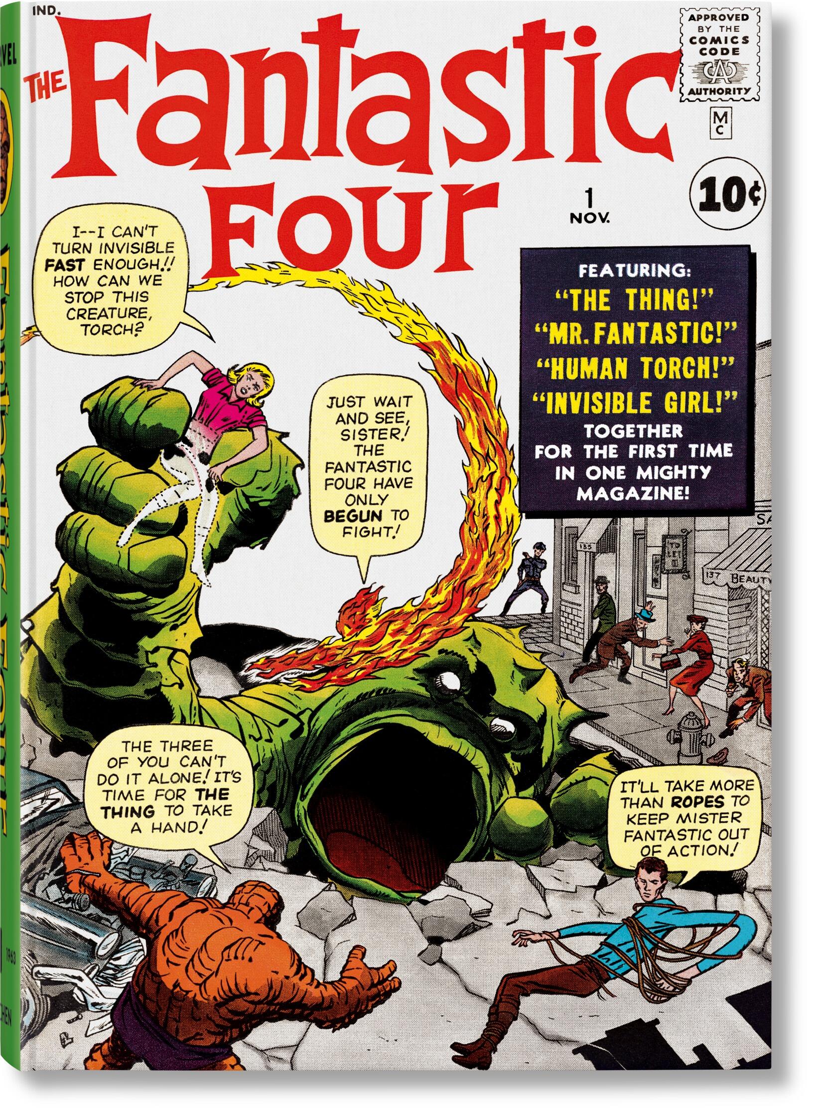 Marvel Comics Library. Fantastic Four. Vol. 1. 1961–1963 , front cover