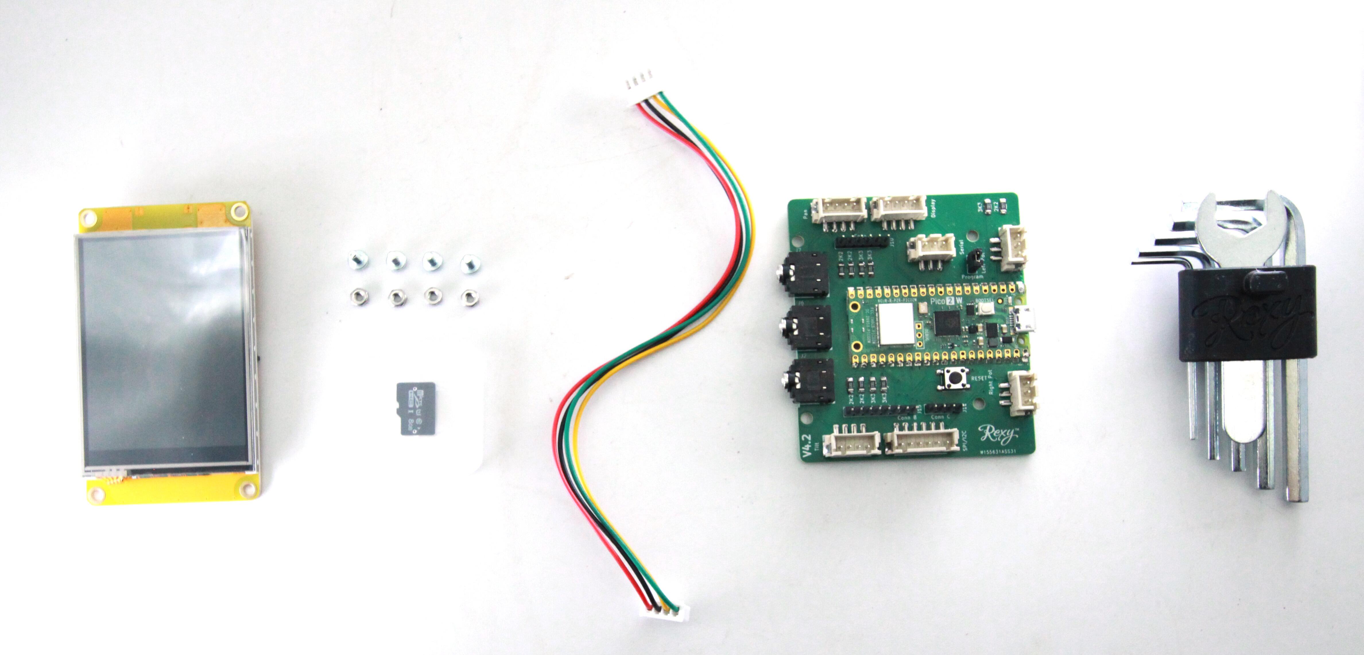 Rexy Maker 4.0 upgrade kit top view