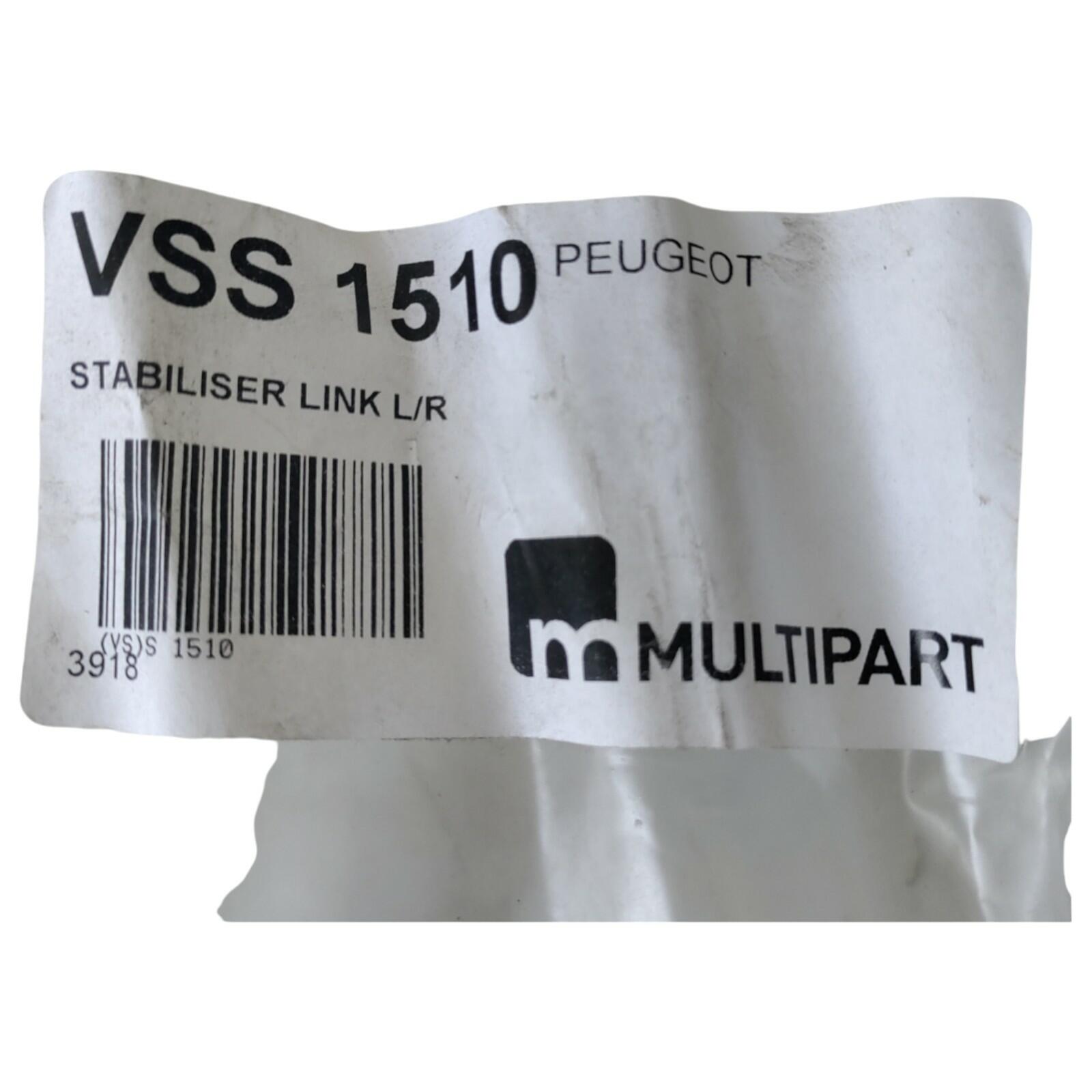 Multipart LH NS or RH OS Stabiliser link to fit Peugeot