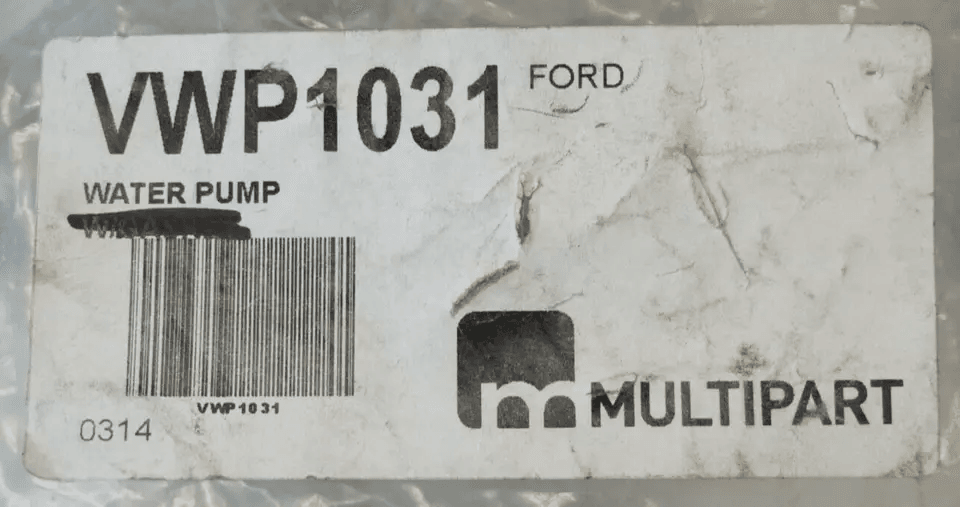 Multipart Water Pump Fits Ford
