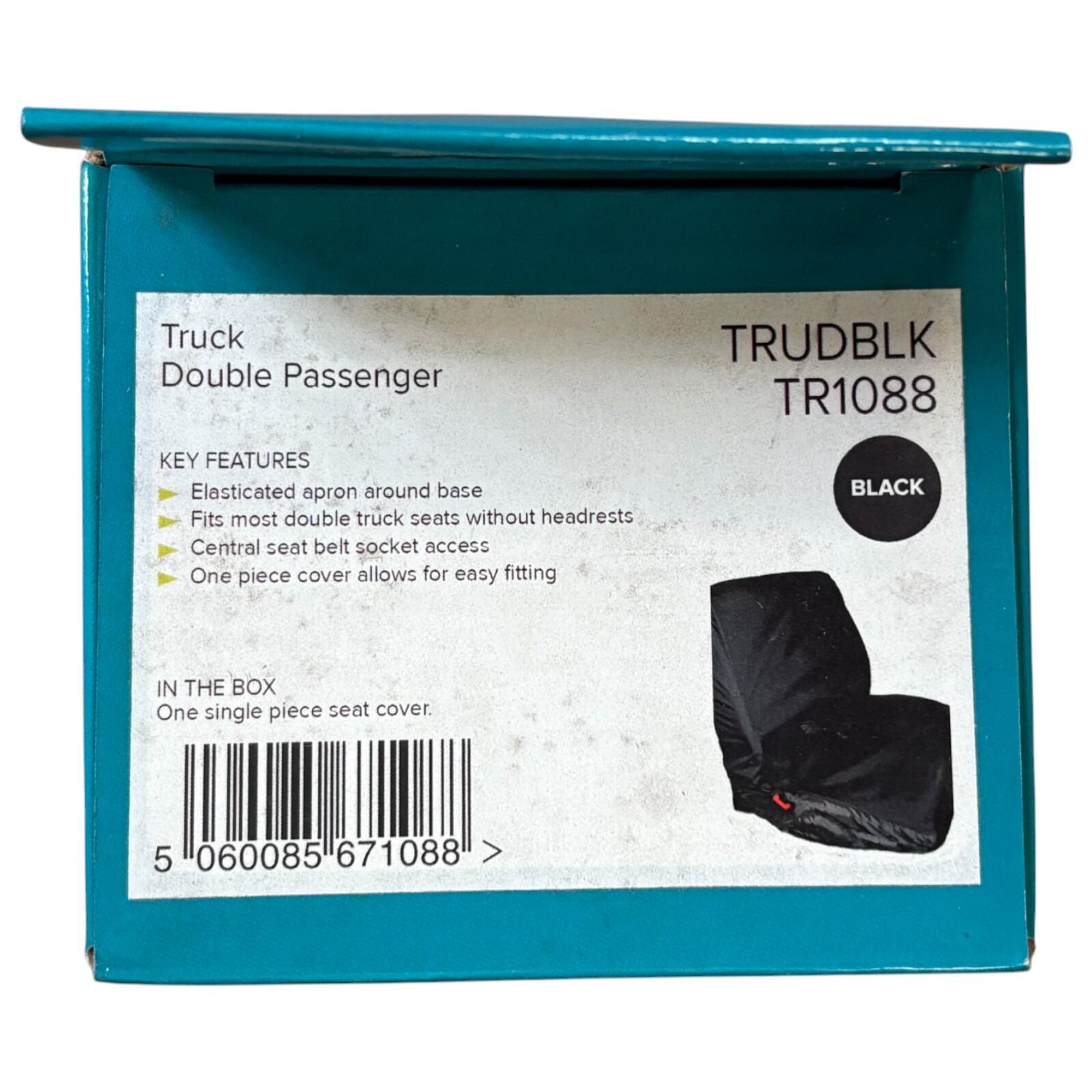 Town & Country Black Double passenger seat cover TRUDBLK product image