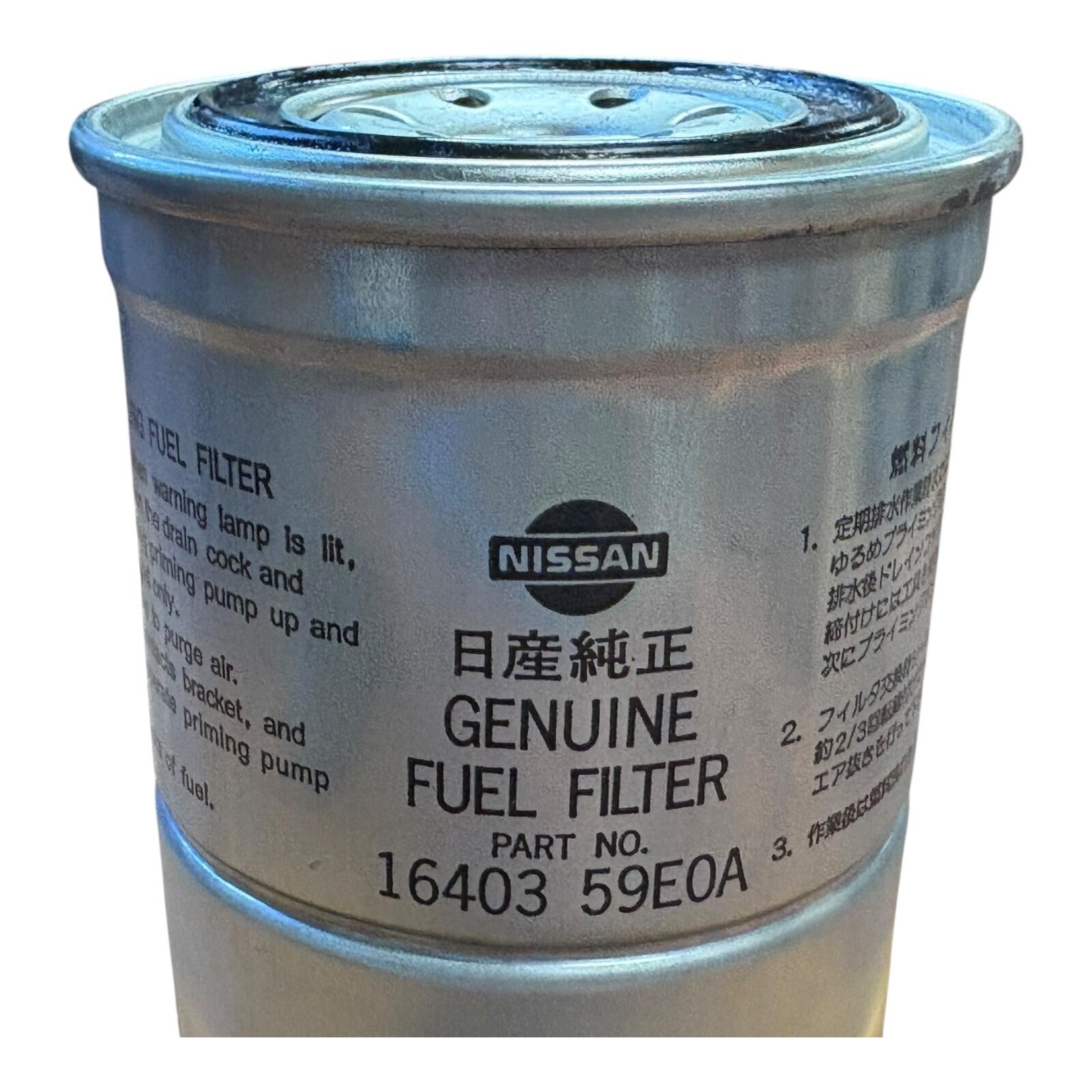 Genuine Nissan Infiniti Fuel filter close up