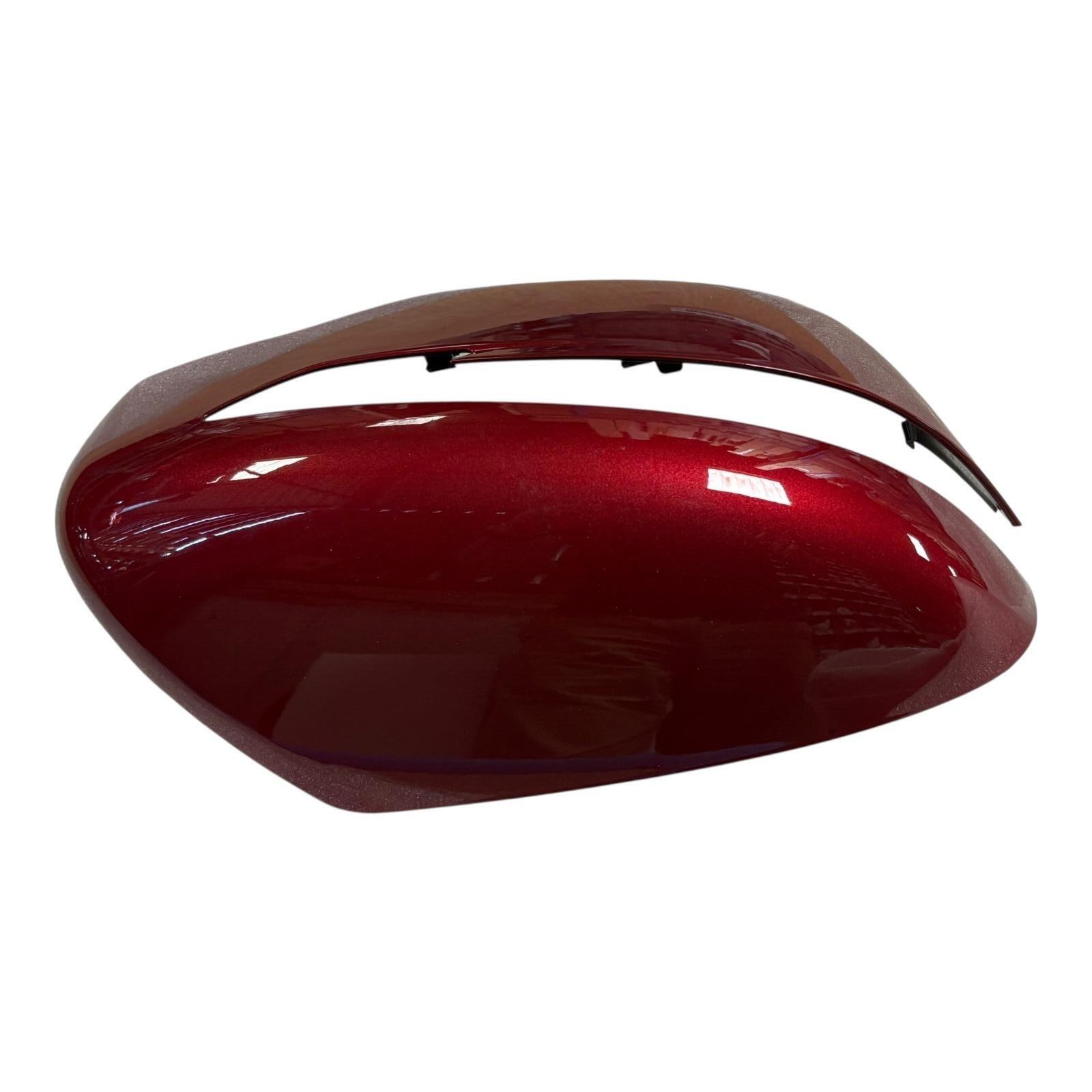 Genuine Nissan RH OS Wing mirror cover (Detroit red) replacement part