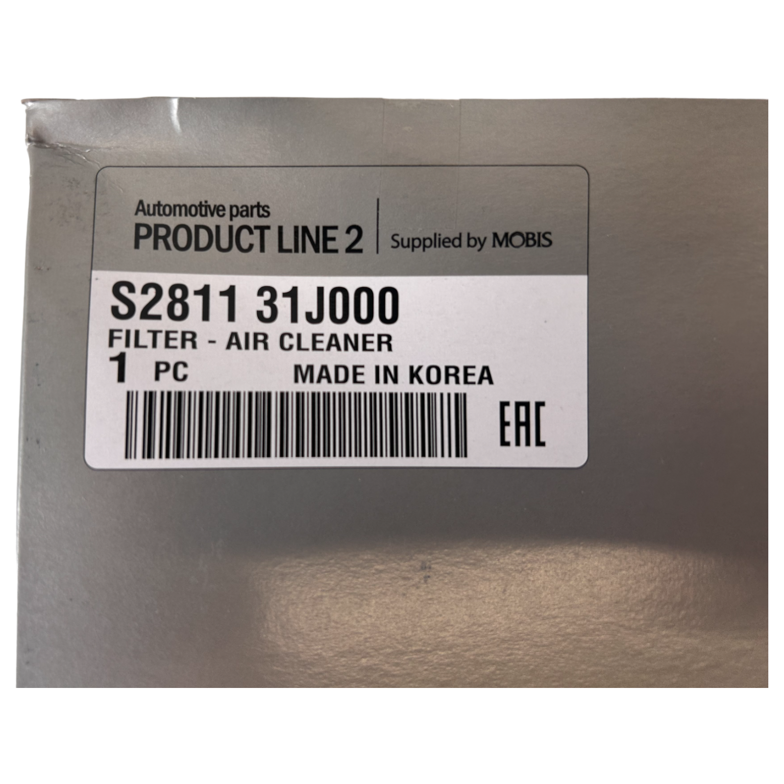 Hyundai / KIA 5th Year Service Kit automotive part