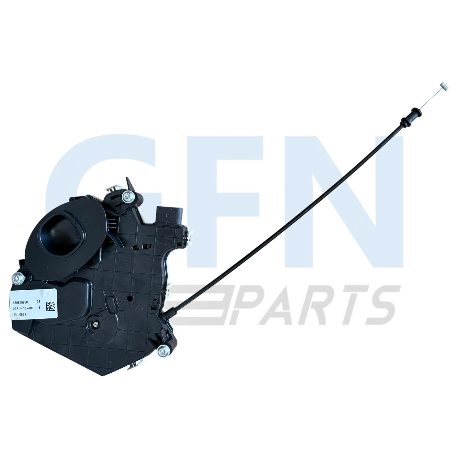 Genuine PSA Vauxhall / Peugeot / Citroen Rear Hinged Door Lock — part number 9808568580