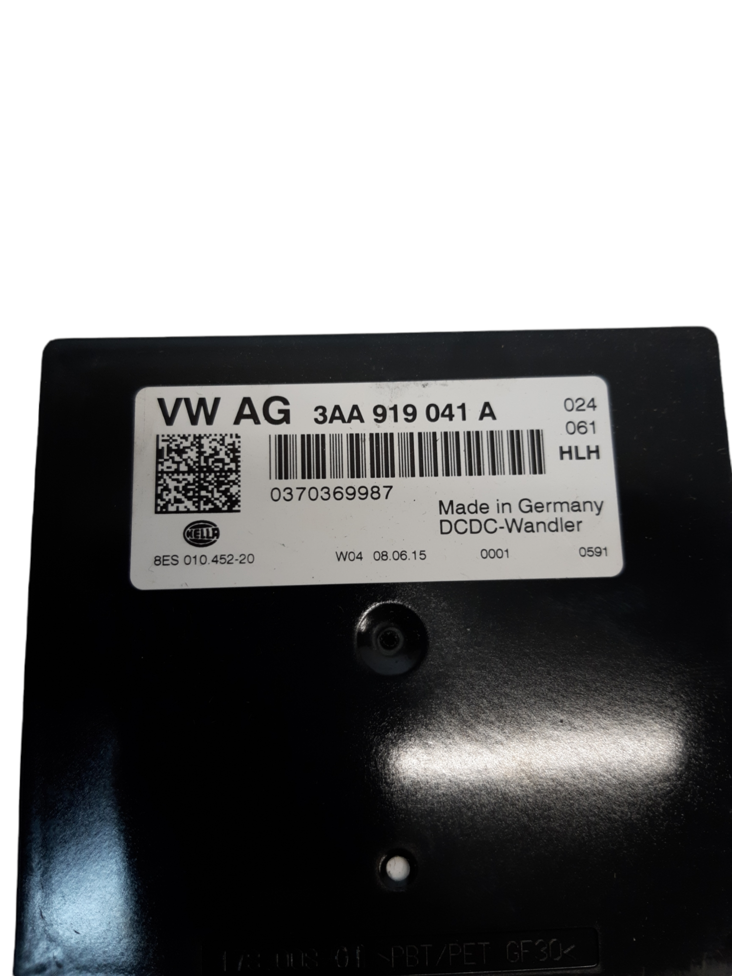 Genuine Audi / Volkswagen / SEAT / Skoda Voltage Stabiliser — OEM-grade replacement — part number 3AA919041A