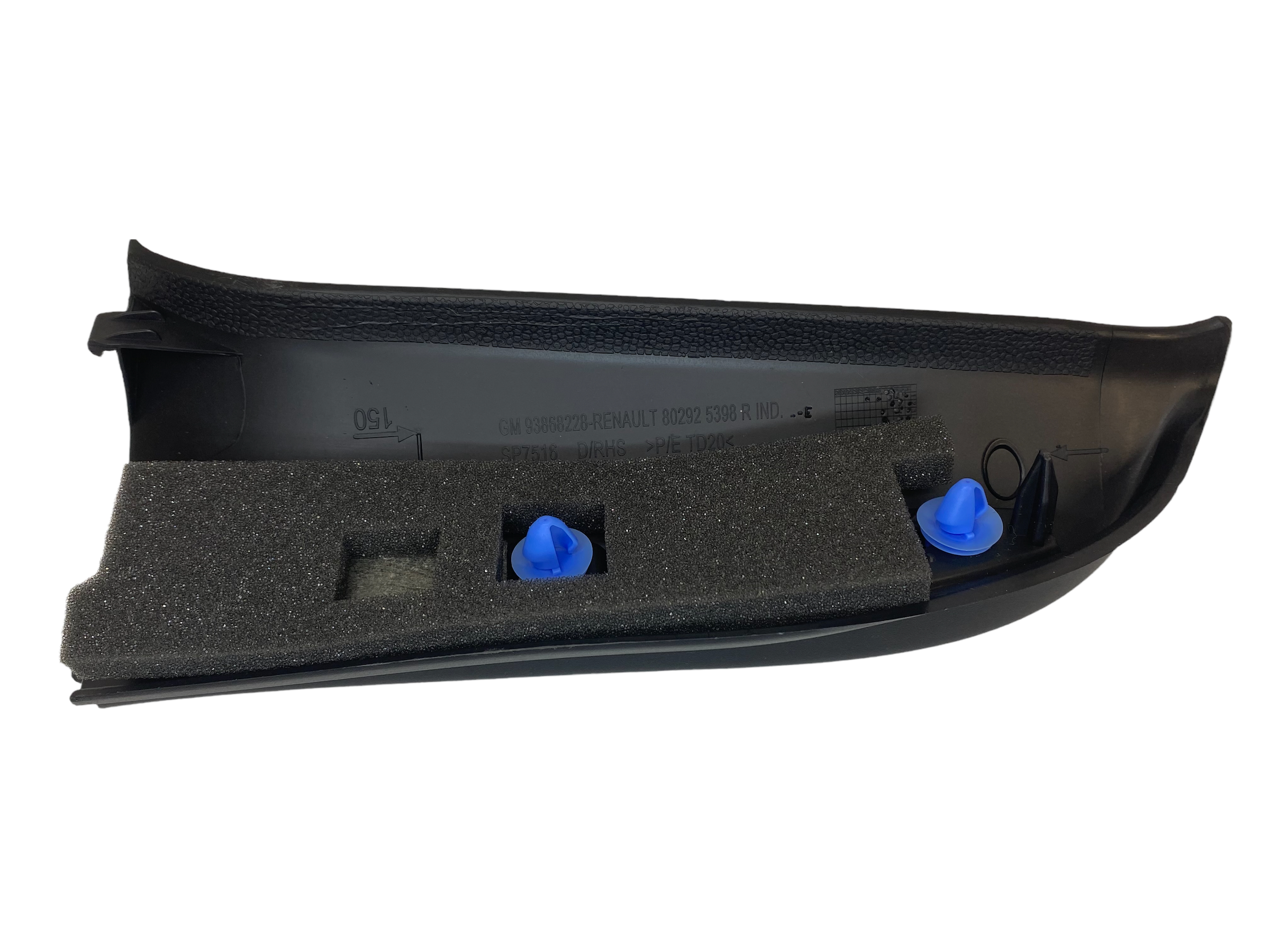 93868228 — Genuine Vauxhall Vivaro B LH NS Inner Door Pillar Moulding, factory-specification unit