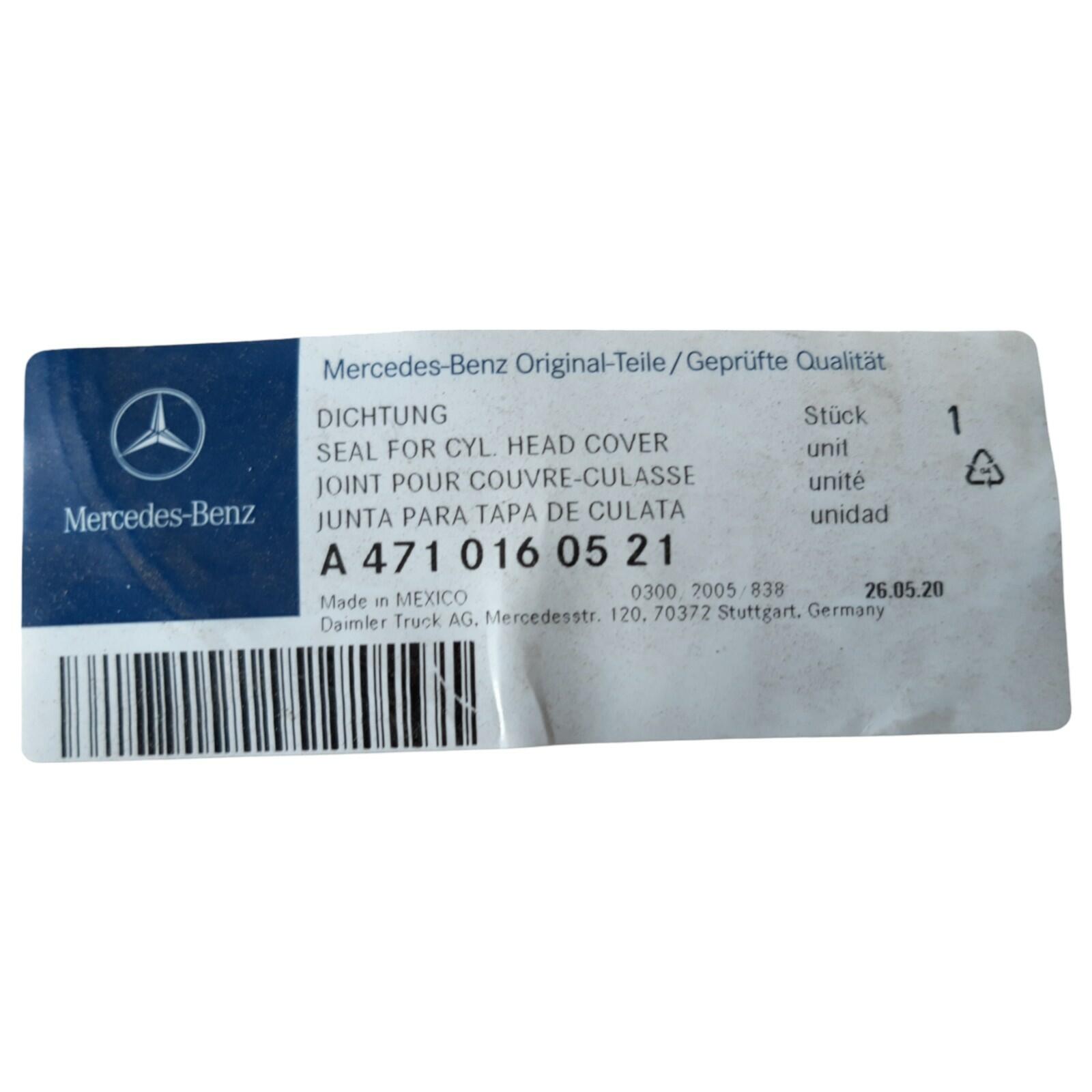 Direct-fit Mercedes Actros Arocs Antos Rocker Cover Gasket — part number A4710160521