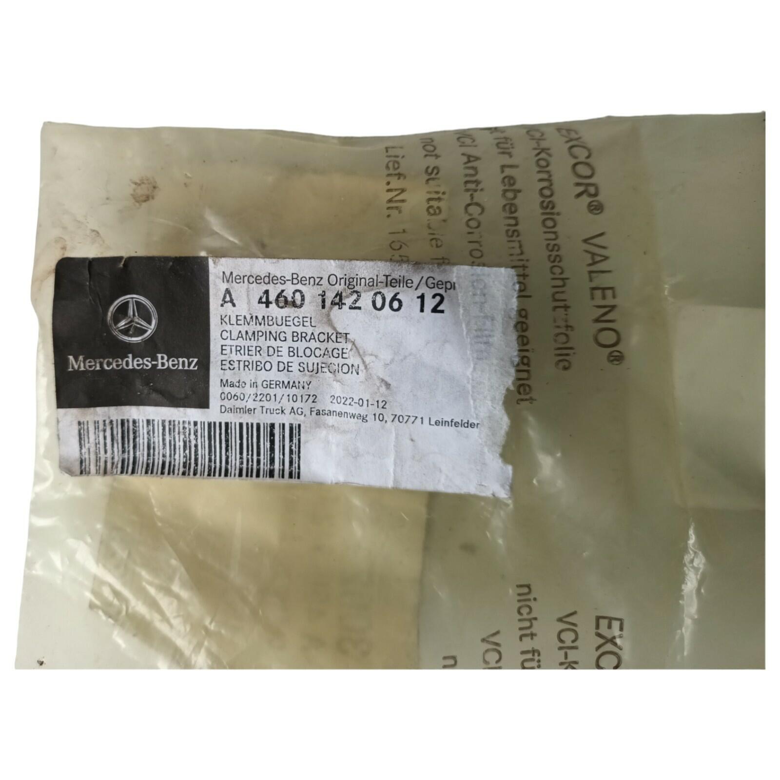A4601420612 — Genuine Mercedes Detroit diesel hot pipe clamp, factory-specification unit