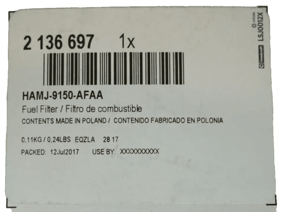 Omnicraft Fuel Filter For Citroen XSARA PICASSO 2.0 D