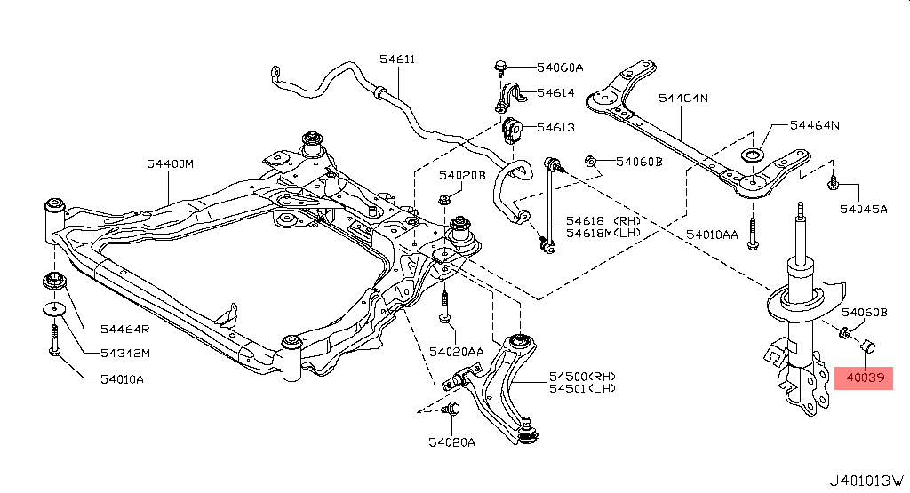 Nissan OEM Qashqai (J10E) X-Trail (T31) Steering bolt cover