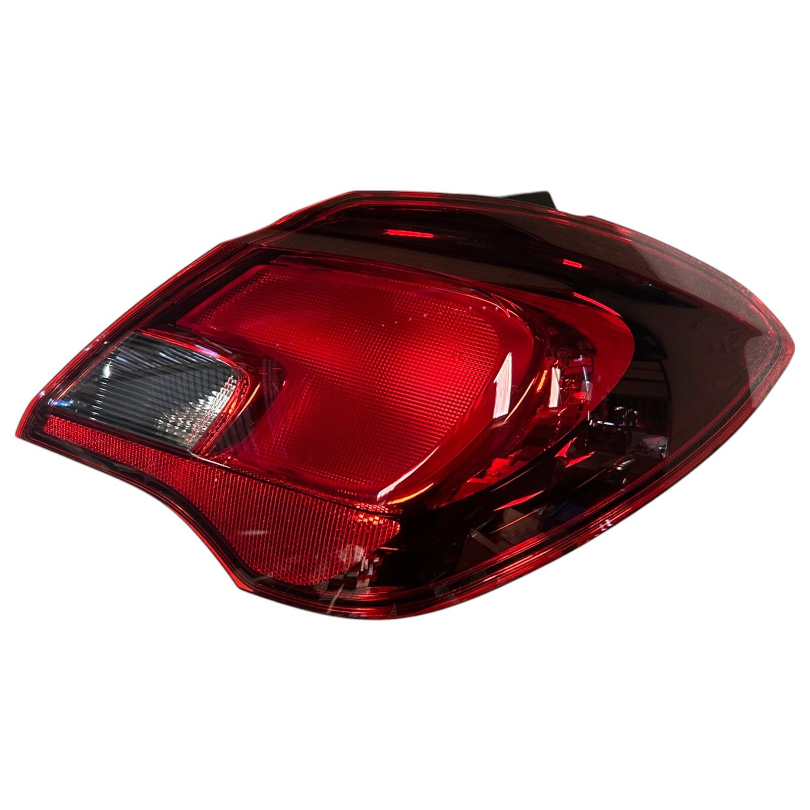 Genuine Vauxhall Corsa E RH OS Rear quarter panel light assembly close up view