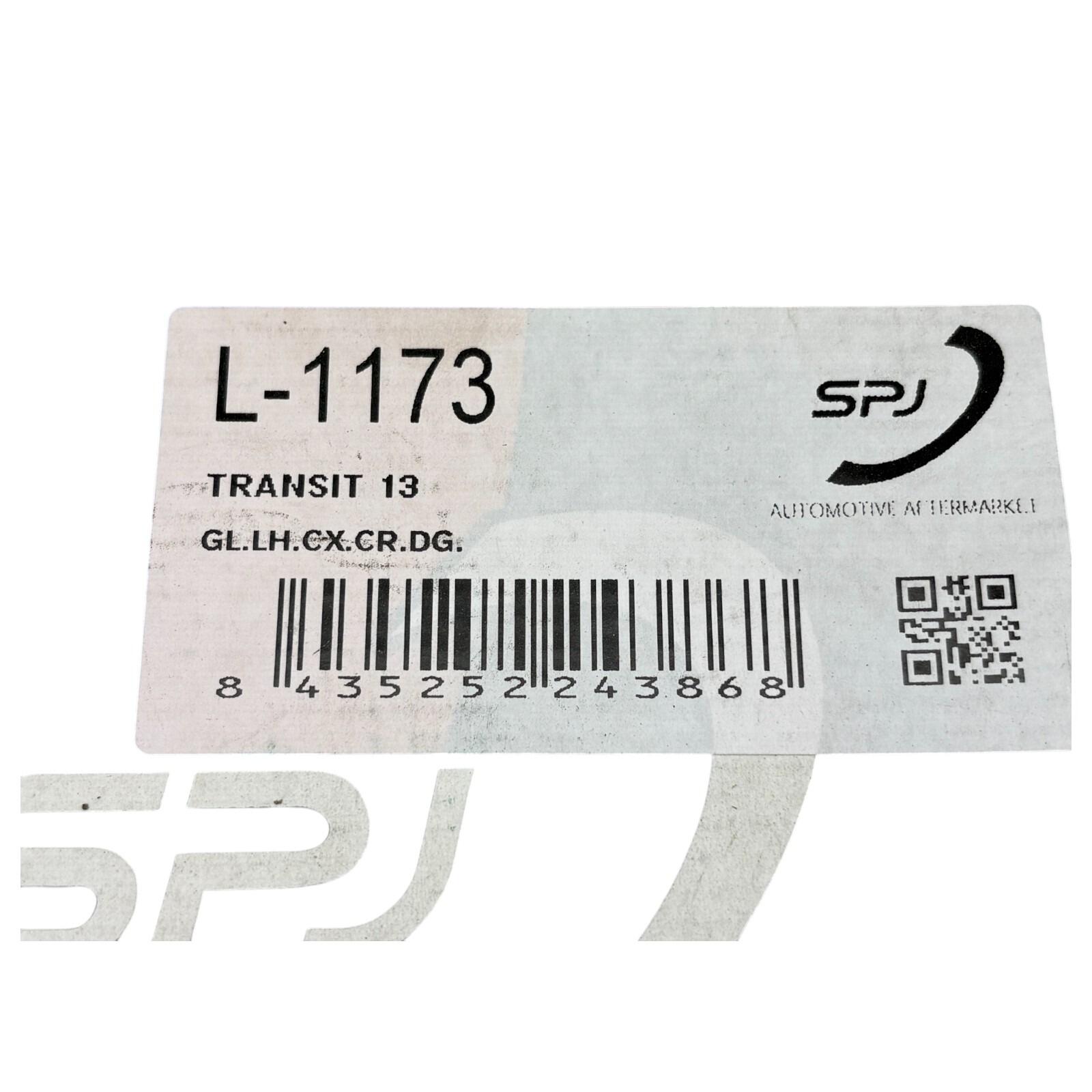 SPJ Automotive LH NS Wing mirror glass (convex) fits Ford Transit — durable replacement, MPN L1173