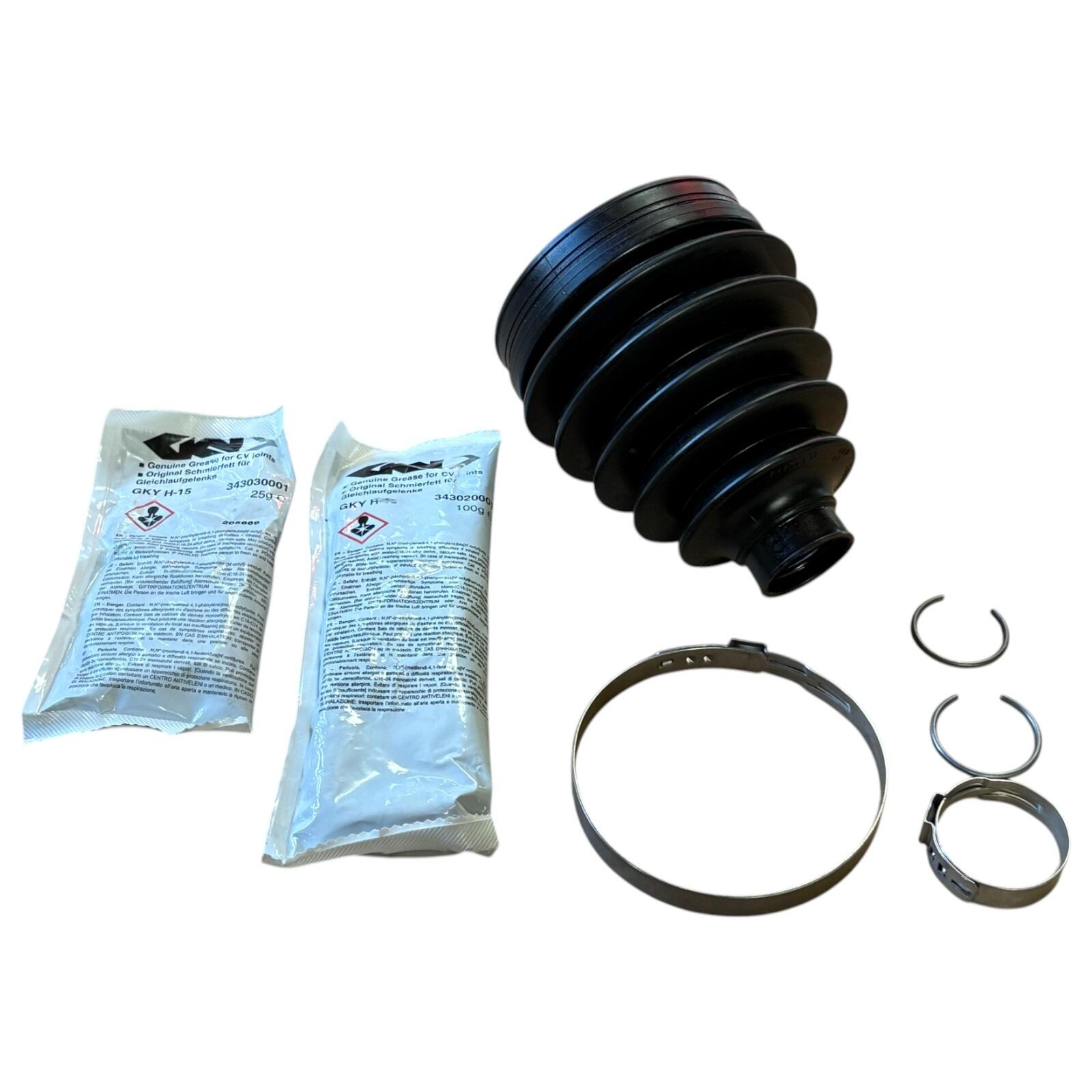 Genuine Nissan Navara (D23M) NP300 LH NS Outer CV boot kit — part number C92414J02A