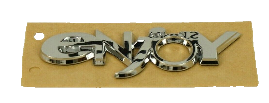Vauxhall OEM Agila A Meriva A Front door moulding Enjoy emblem