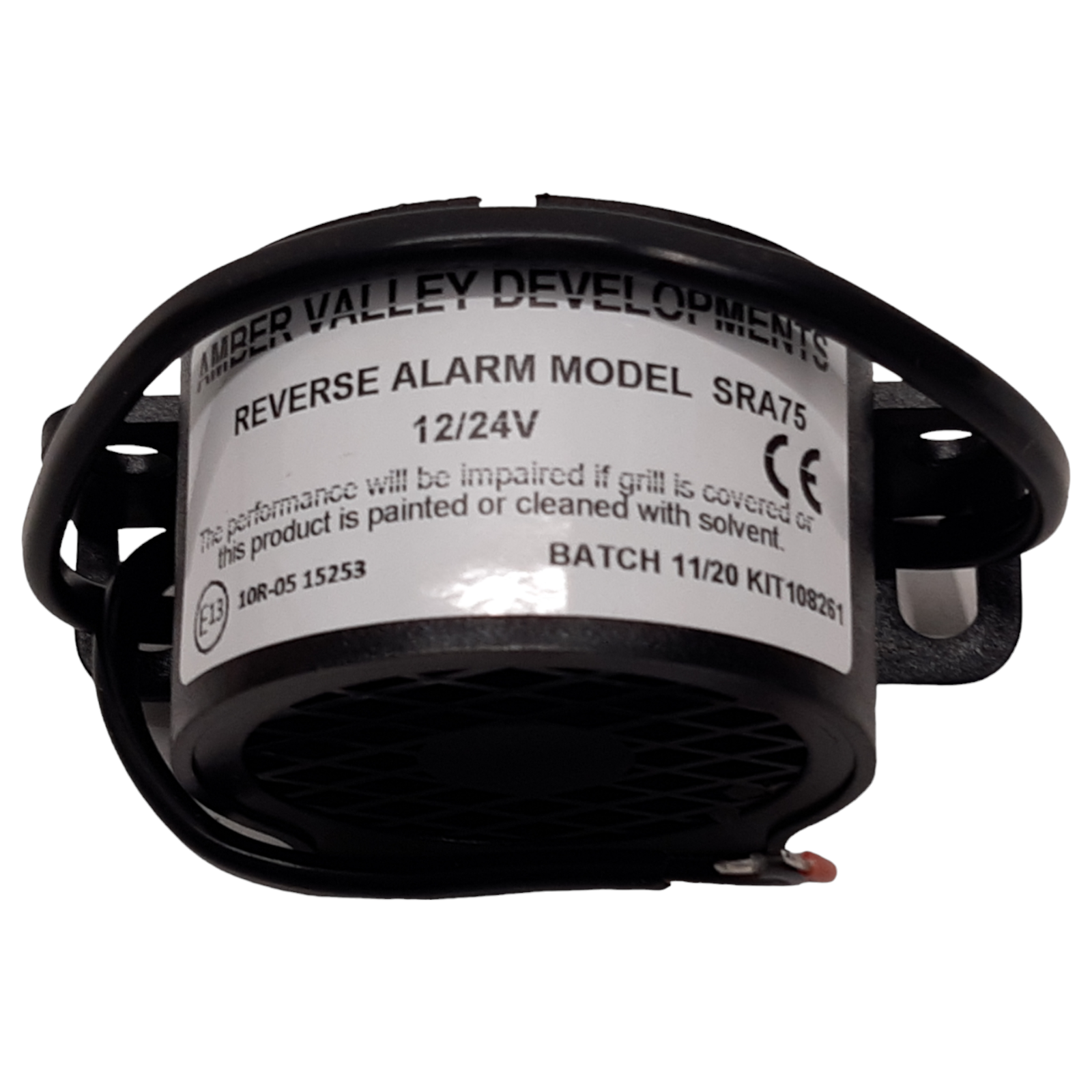 Replacement Amber Valley Developments Reverse Alarm Model SRA75 — part number TTC20384