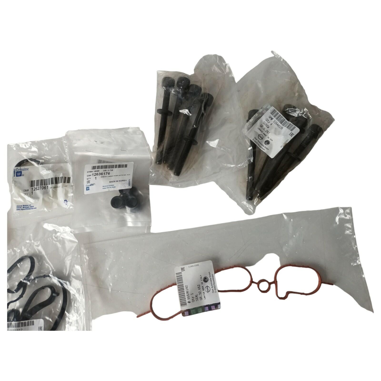Genuine Vauxhall Adam / Corsa E Cylinder Head Overhaul Gasket — original equipment quality, MPN 95519633