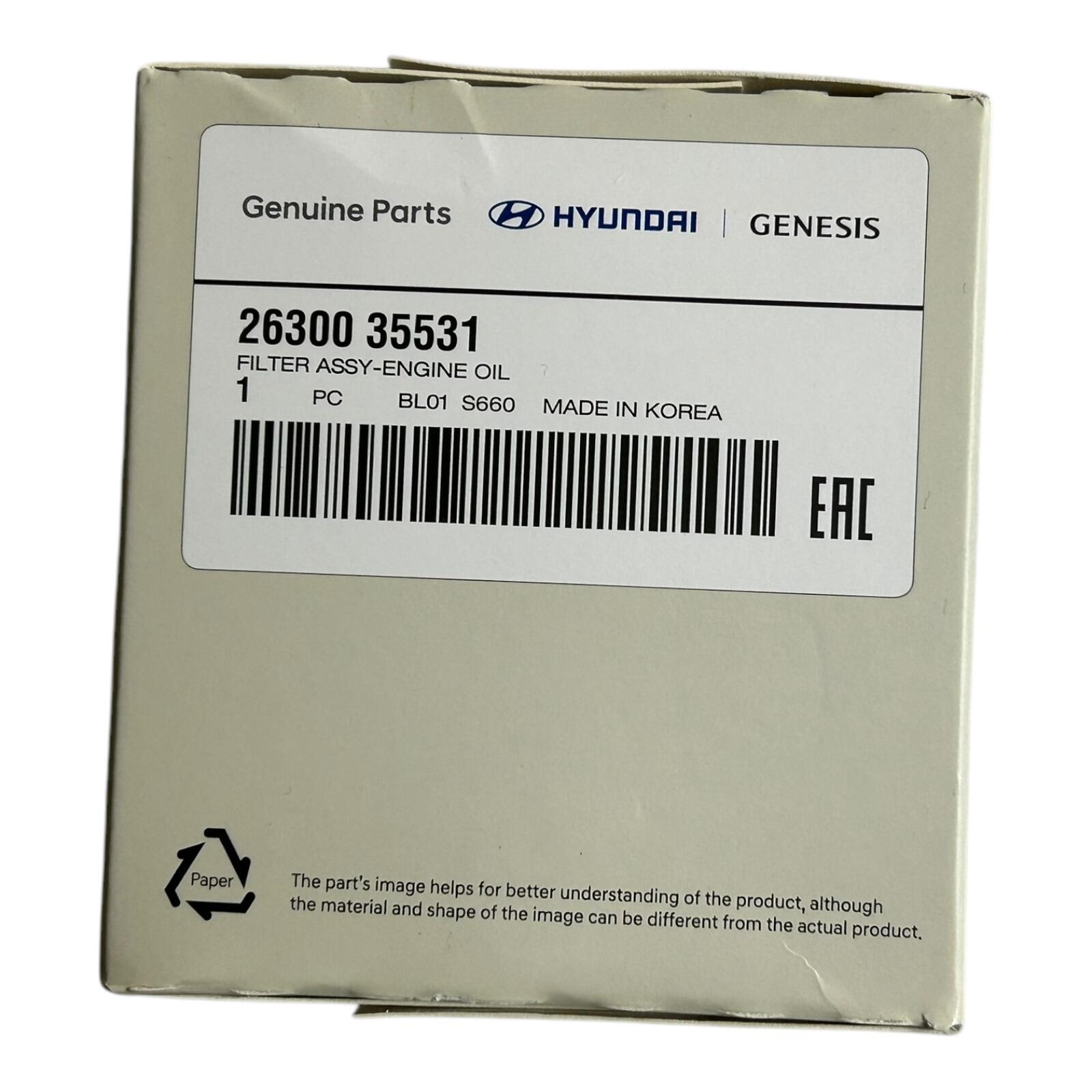 Genuine Hyundai Accent Velostar Service kit close up view