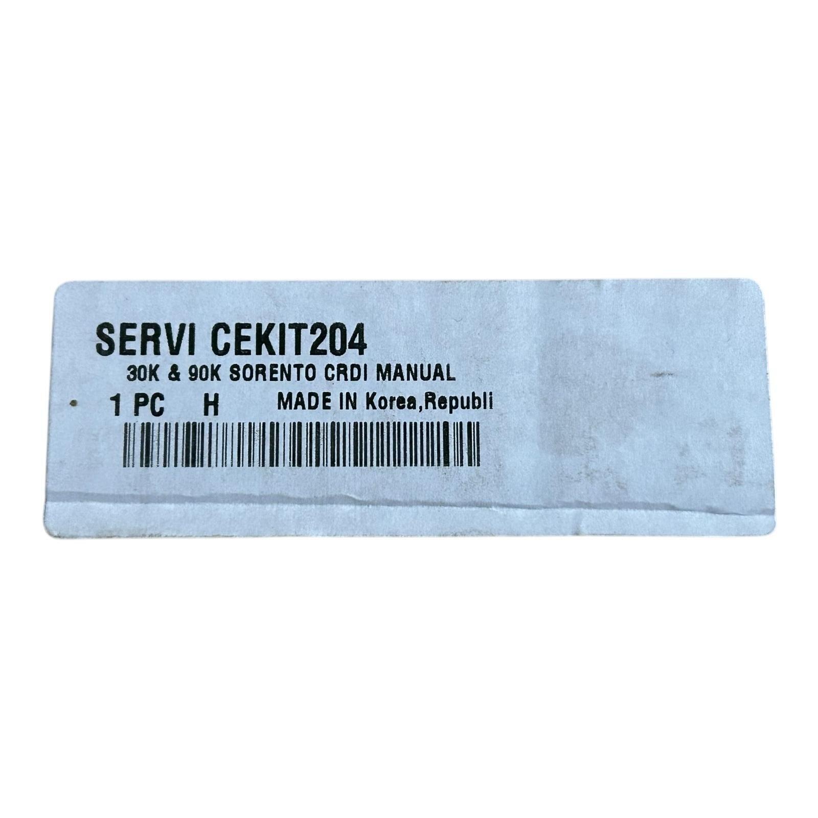 OEM Sorrento CRDI Manual 30 or 90k Service kit for KIA vehicles
