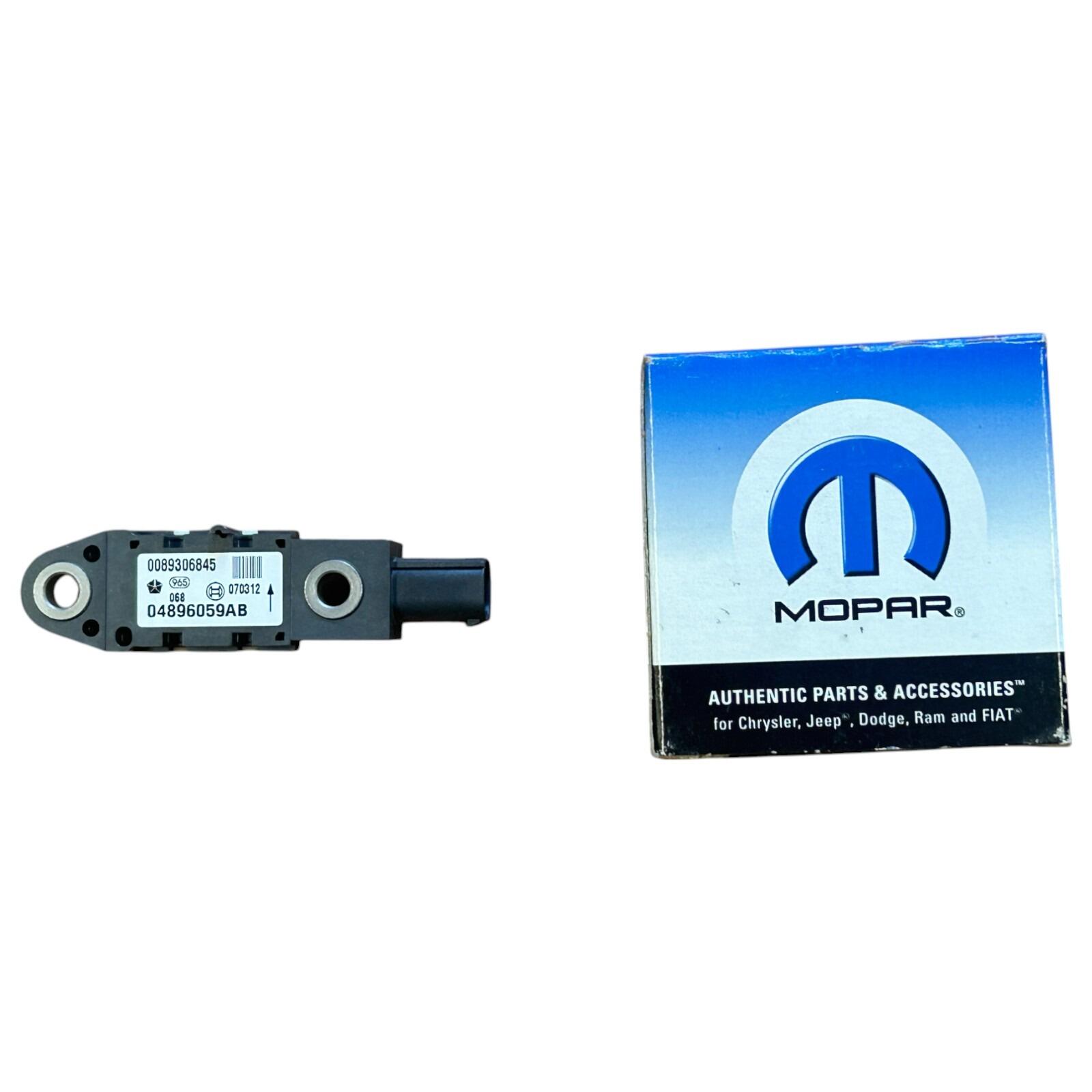 Direct-fit Mopar Collision sensor fits Chrysler / Jeep / Dodge — part number 04896059AB