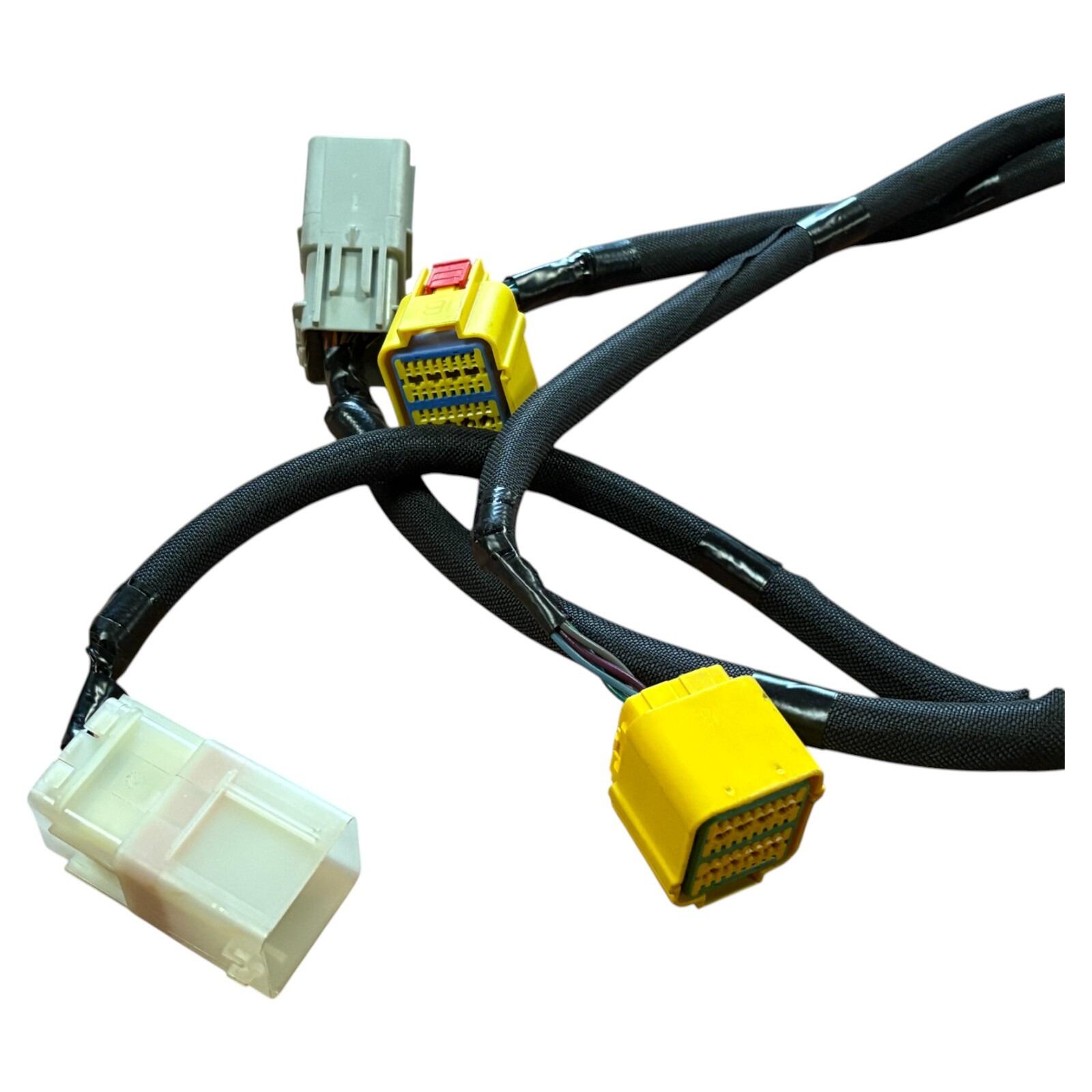 Mopar Cherokee Airbag wiring harness close up view