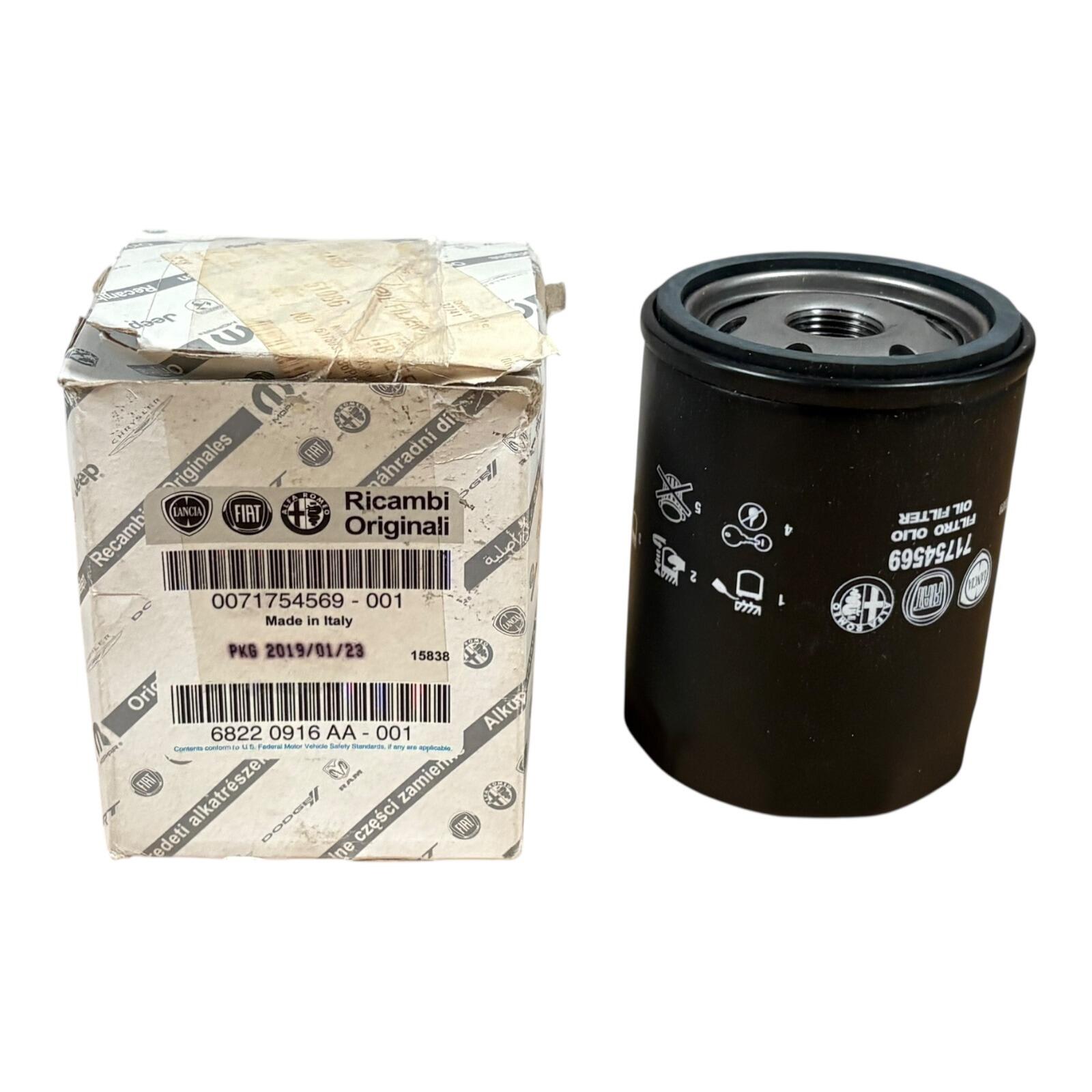 FIAT Alfa Romeo Lancia Oil filter assembly
