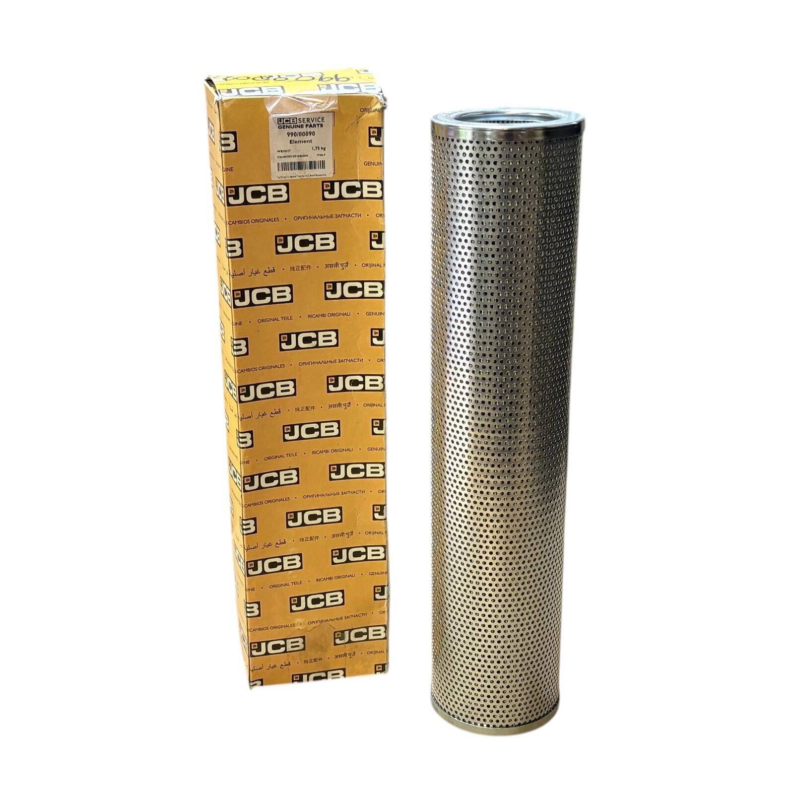 Genuine JCB Loading Shovel Hydraulic Filter — part number 99000090