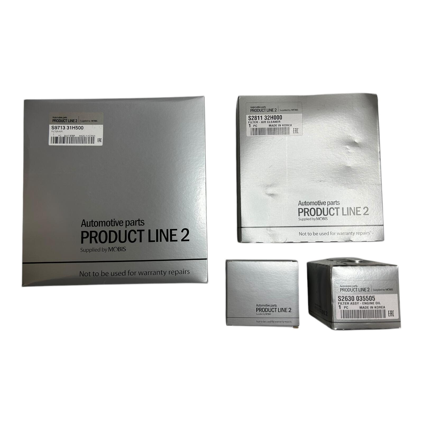 Genuine Hyundai 5 Year full service kit PL2SKFull42