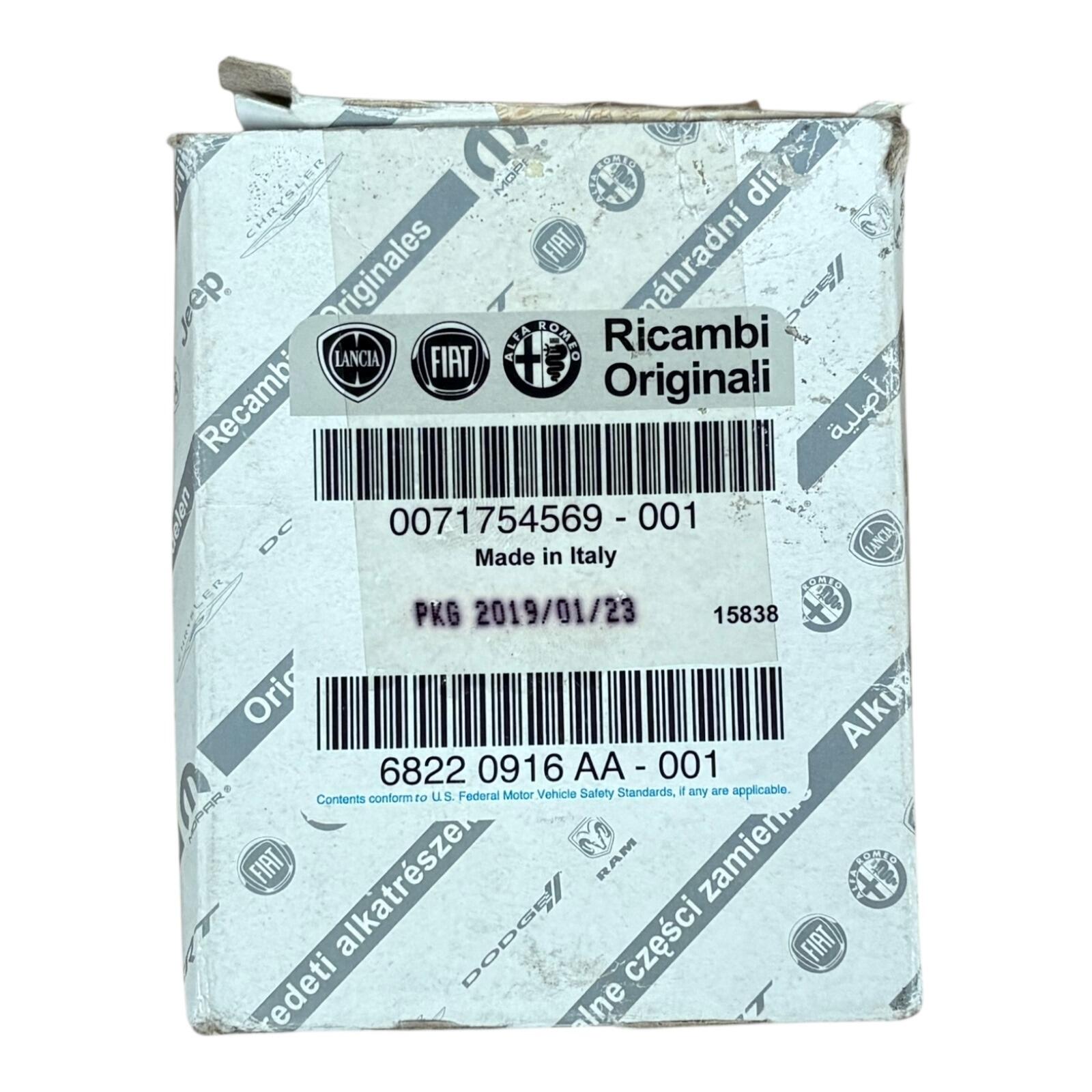 Genuine FIAT Alfa Romeo Lancia Oil filter assembly close up view
