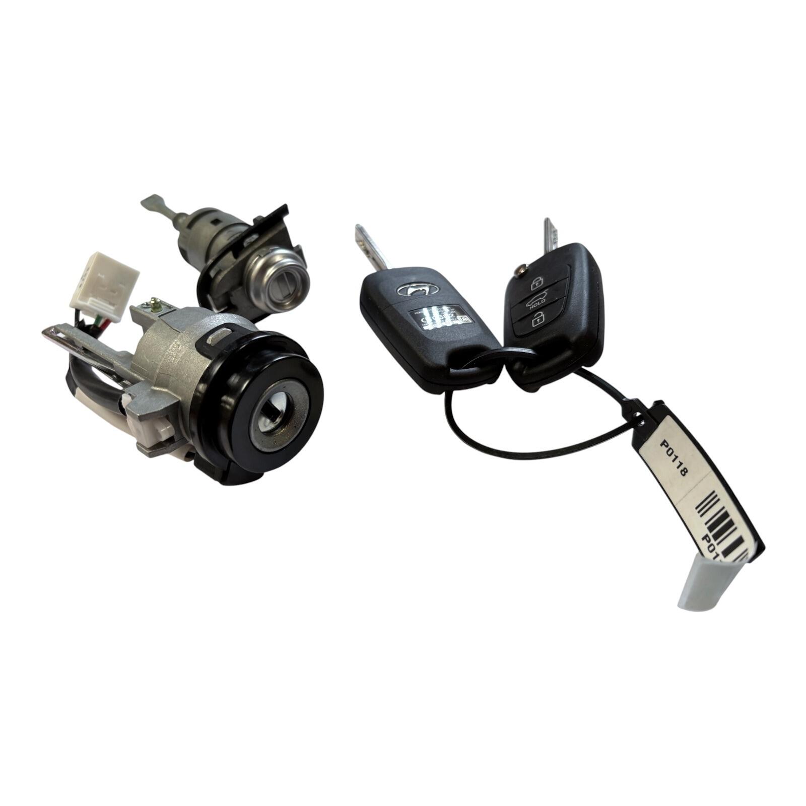 Genuine Hyundai i20 (08) Lock/Ignition Cylinder And Key — OEM-grade replacement — part number 819051J160