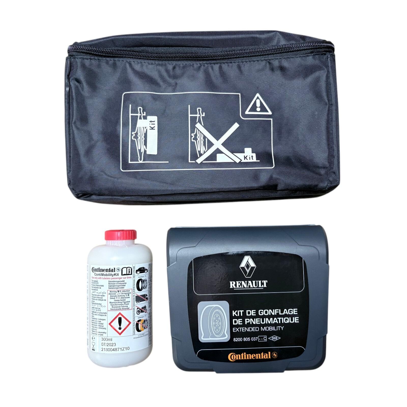 Genuine Renault Dacia Tyre Sealant and Compressor Kit (expired) — part number 997902768R