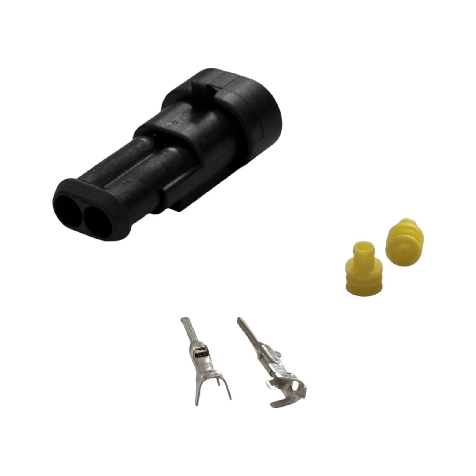 TRP Durite Superseal 1.50mm 2-Way Male Connector 0-011-52 — quality aftermarket replacement — part number 2168085