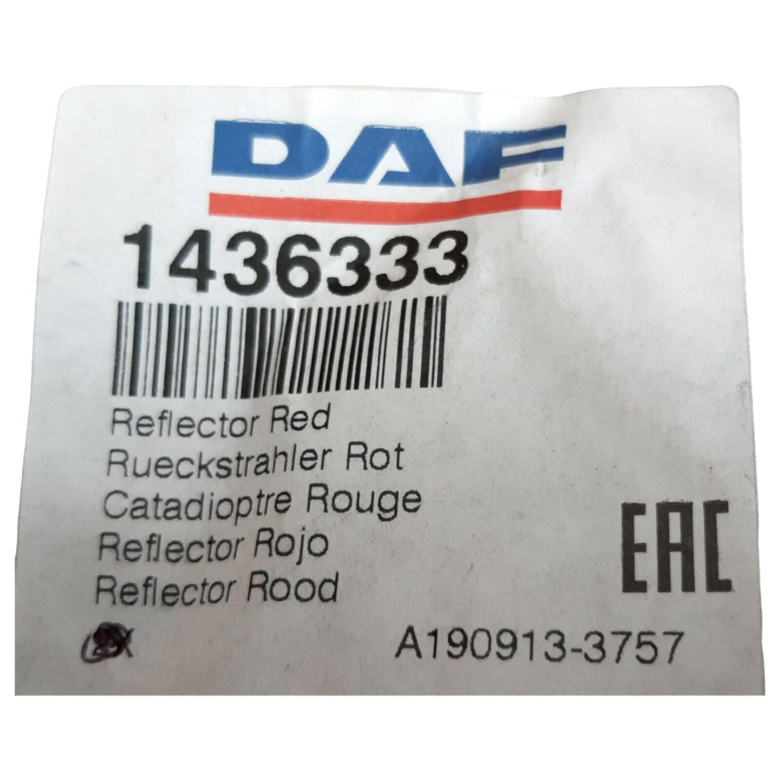 DAF OEM CF XF Red Triangle Reflector