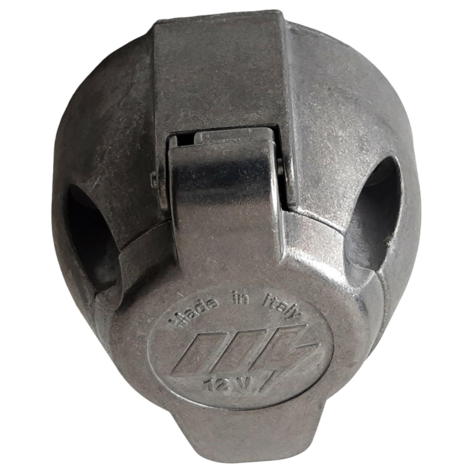 GFN Parts Caravan 7-Pin 12V towbar socket (aluminium)