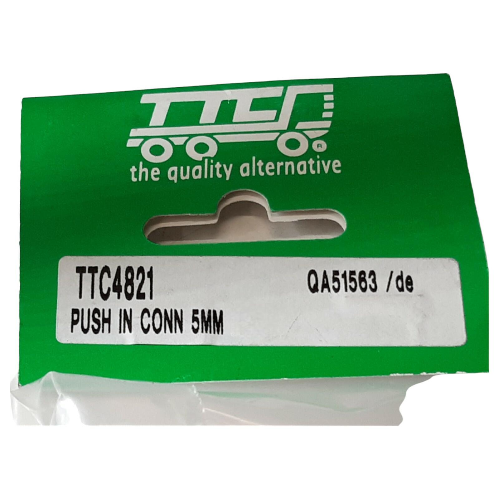 Replacement TTC Push in connector 5mm — part number TTC4821
