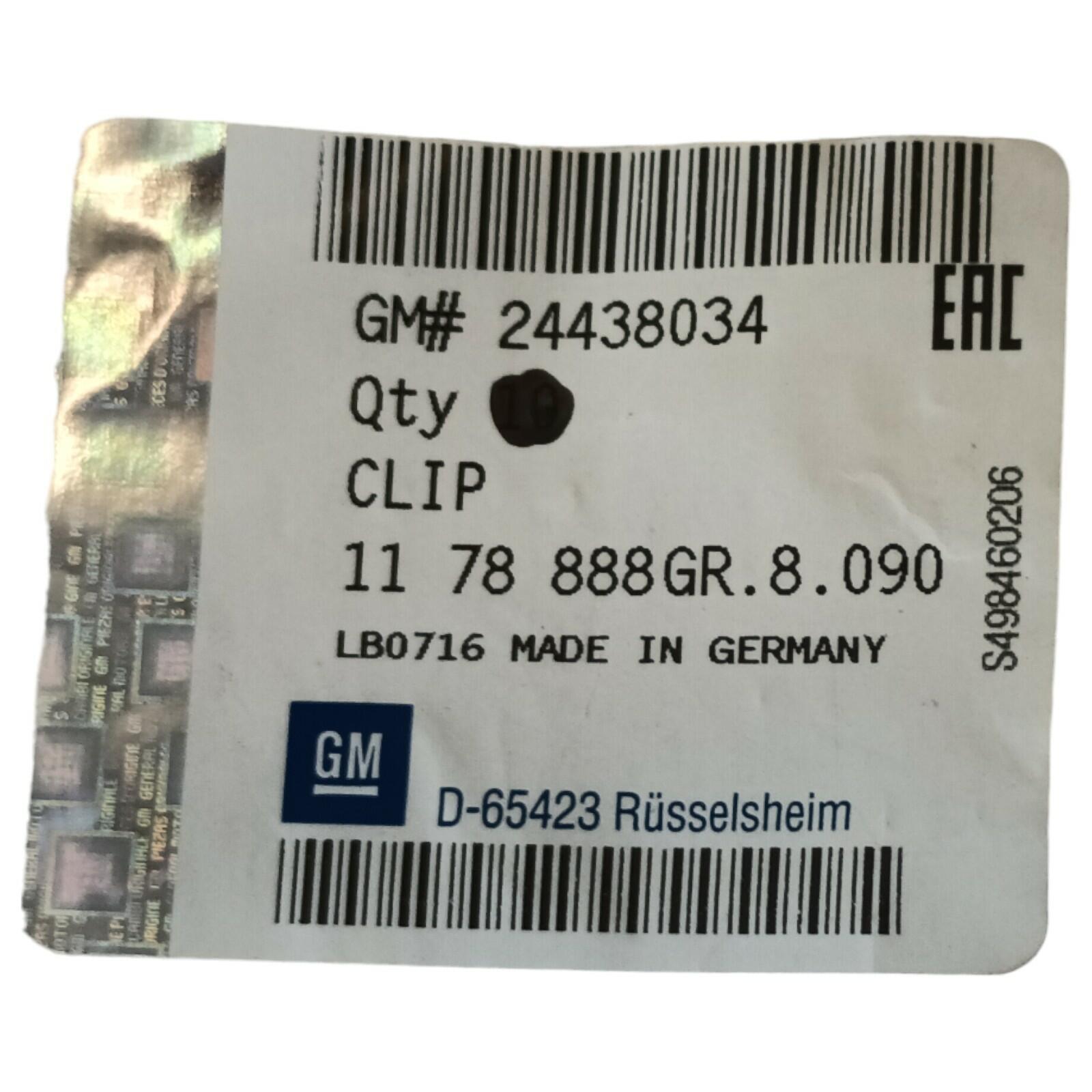 Vauxhall Vectra C Bonnet stay clip automotive part