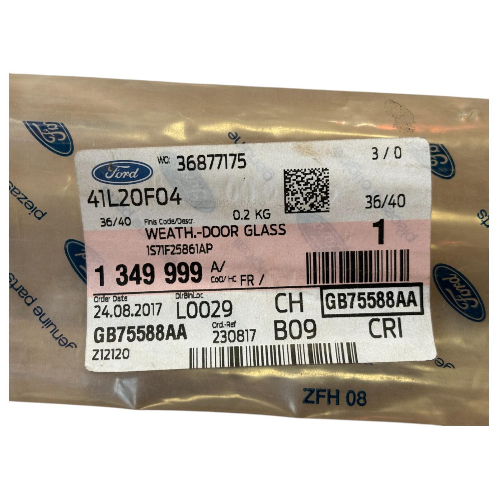 Ford Mondeo (GE) LH NS Rear door weatherstrip automotive part